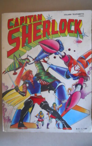 CAPITAN SHERLOCK Collana Telefumetto n°2 1979 Epierre