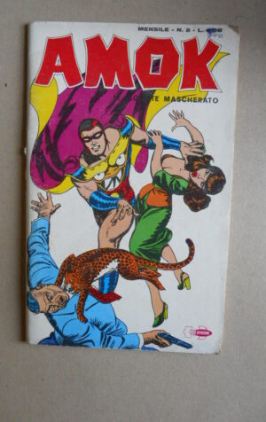 AMOK Il Gigante Mascherato n°2 1978 Epierre [G371B]