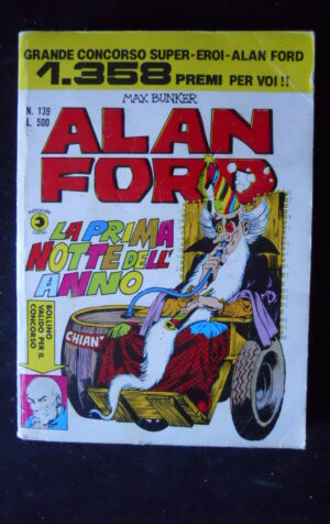 ALAN FORD n°139 Prima edizione Originale Corno [Q30A]