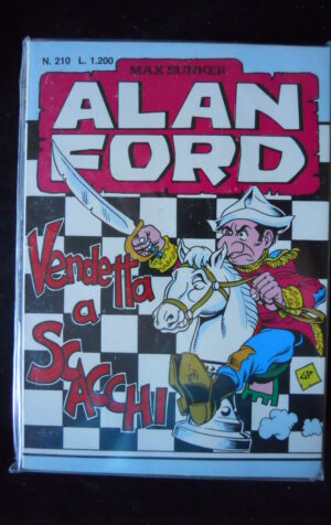 ALAN FORD n°210 Prima edizione Originale Corno [Q30B]
