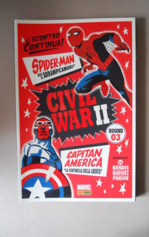 CIVIL WAR II 3 -Marvel Miniserie #178 2017 Panini Variant di Mike Cho [H042]