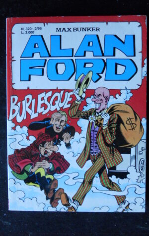 ALAN FORD n°320 Prima edizione Originale Corno [Q30B]