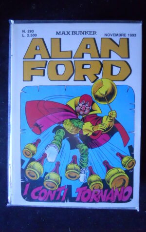 ALAN FORD n°293 Prima edizione Originale Corno [Q30B]
