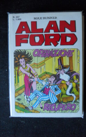 ALAN FORD n°257 Prima edizione Originale Corno [Q30B]