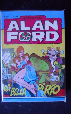 ALAN FORD n°244 Prima edizione Originale Corno [Q30B]