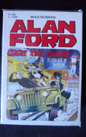ALAN FORD n°260 Prima edizione Originale Corno [Q30C]