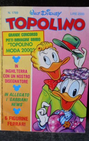 TOPOLINO n°1789      [G68H]