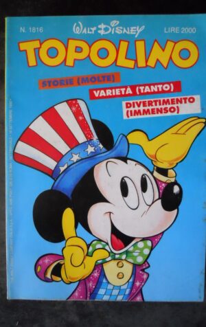 TOPOLINO n°1816      [G68H]