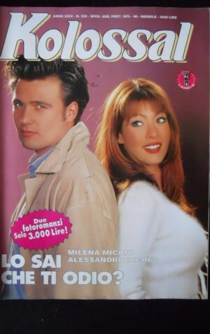 KOLOSSAL n°330 rivista fotoromanzi edizioni Lancio  [JS30]