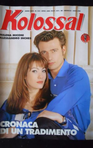 KOLOSSAL n°334 rivista fotoromanzi edizioni Lancio  [JS30]