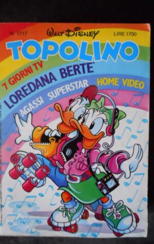 TOPOLINO n°1717      con Loredana Bertè [G68H]