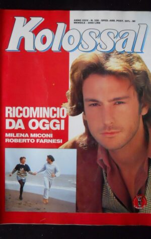 KOLOSSAL n°328 rivista fotoromanzi edizioni Lancio  [JS30]