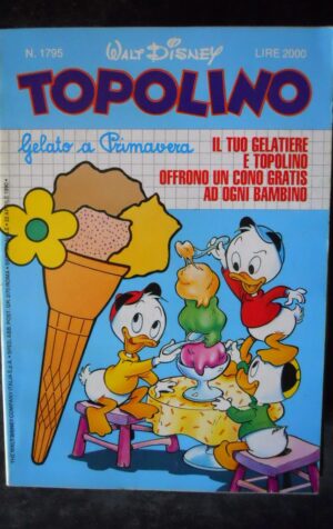 TOPOLINO n°1795      [G68H]