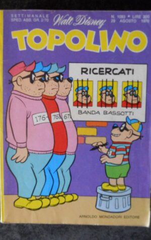 TOPOLINO n°1083      [G68I]