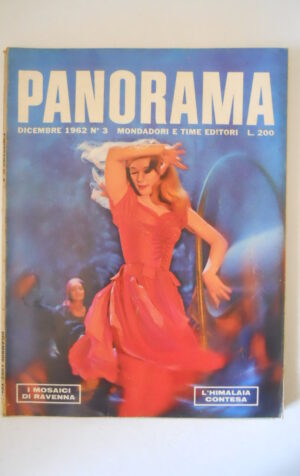 PANORAMA 3 1962 I mosaici di Ravenna Yvette Mimieux Sofia Loren [C25A]
