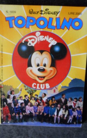 TOPOLINO n°1839      [G68I]