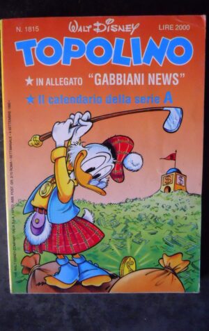 TOPOLINO n°1815      [G68I]
