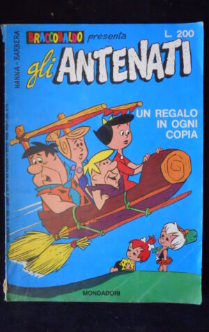 BRACCOBALDO presenta GLI ANTENATI n°118 1971 con Prso Yoghi  [G6877]