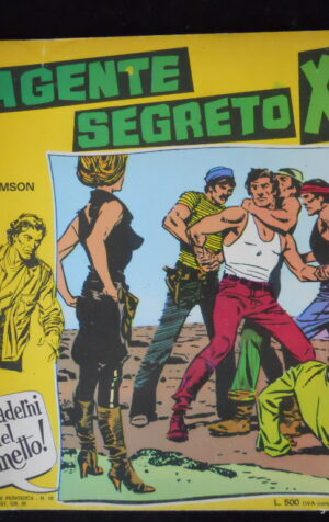 AGENTE SEGRETO X-9 Quaderni del fumetto n°16 1975 ed. Spada [G6893]