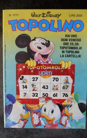 TOPOLINO n°1771      [G68L]