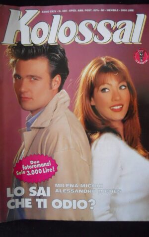KOLOSSAL n°330 rivista fotoromanzi edizioni Lancio  [JS33]