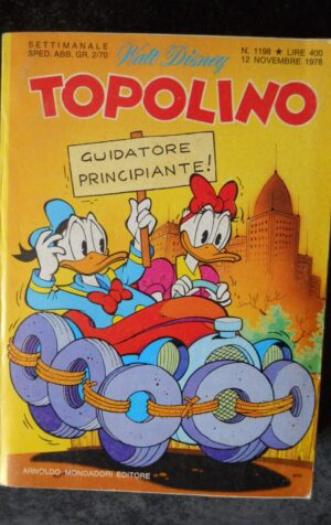 TOPOLINO n°1198      con depliant Pieghevole Big JIM [G68L]