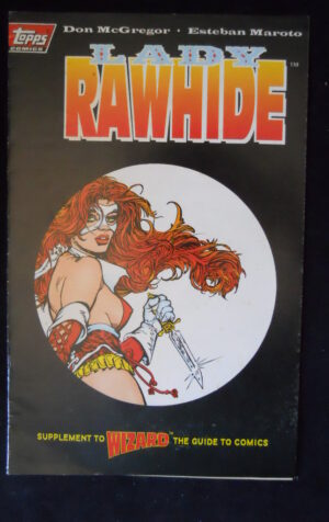 LADY RAWHIDE #1 1995 Supplement to Wizard Guide Topps Comics  [SA54]