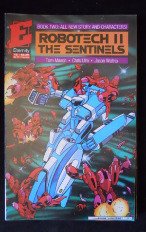 ROBOTECH II THE SENTINELS #8 1991  Book TWO Eternity Comics  [SA54]