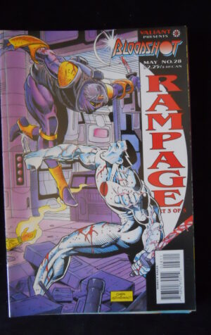 BLOODSHOT #28 1995 Valiant Comics  [SA54]