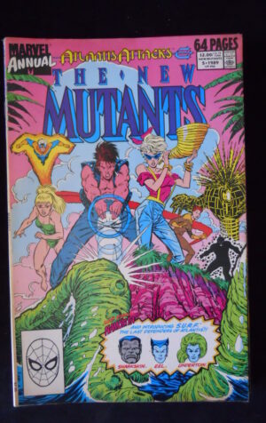 THE NEW MUTANTS Annual #5 1989 Marvel Comics  [SA54]