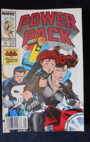 POWER PACK #46 1989 Marvel Comics  [SA54]