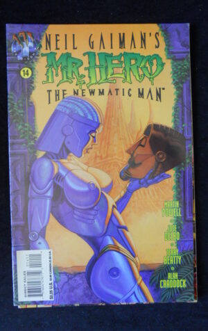 MR HERO Neil Gaiman's #14 1996 TEKNO COMIX  [SA54]