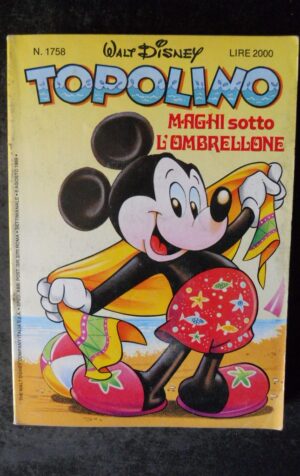 TOPOLINO n°1758      [G68M]