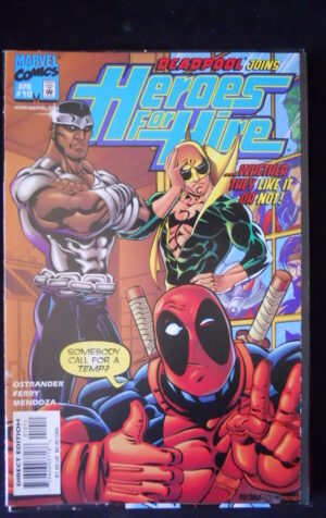 HEROES OF HIRE #10 1998 Deadpool Marvel Comics  [SA54]