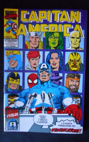 CAPITAN AMERICA & I VENDICATORI n°81 Marvel Italia [H062]