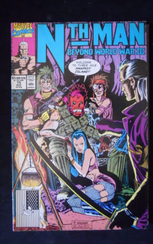 Nth MAN #15 1990 Marvel Comics  [SA54]