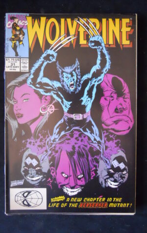 WOLVERINE #31 1990 Marvel Comics  [SA54]