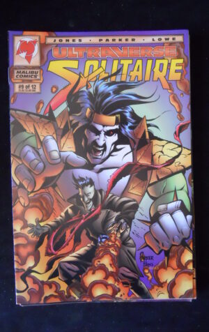 SOLITAIRE #9 1994 ULTRAVERSE Malibu Comics  [SA54]