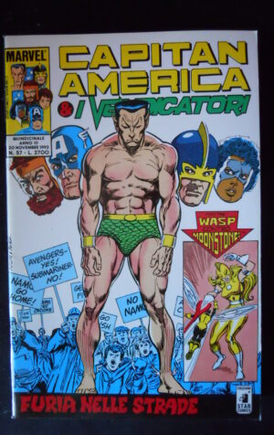 CAPITAN AMERICA & I VENDICATORI n°57 Marvel Italia [H062]