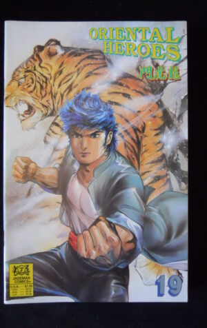 ORIENTAL HEROES #19 1990 Jademan Comics  [SA54]