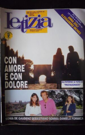 LETIZIA n°598 rivista fotoromanzi edizioni Lancio  [JS35]
