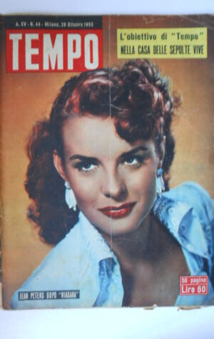TEMPO 44 1953 Jean Peters La Lupa di Lattuada - Casa delle sepolte vive [C25C]
