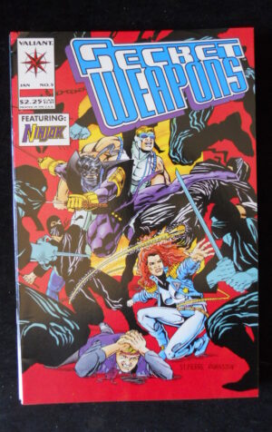SECRET WEAPONS #5 1994 Valiant Comics  [SA54]