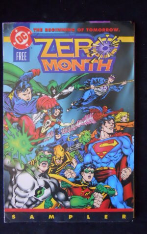 ZERO HOUR MONTH Sampler Dc Comics 1994   [SA54]
