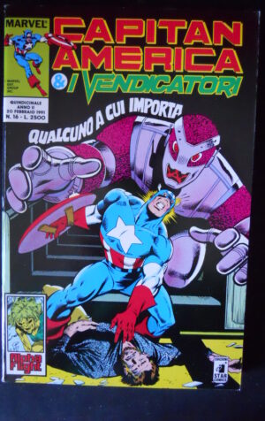 CAPITAN AMERICA & I VENDICATORI n°16 Marvel Italia [H062]