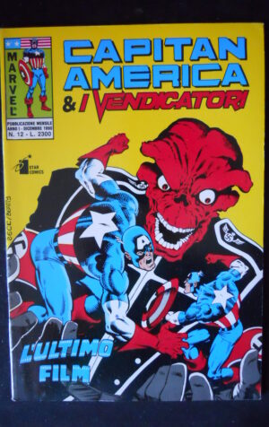 CAPITAN AMERICA & I VENDICATORI n°12 Marvel Italia [H062]