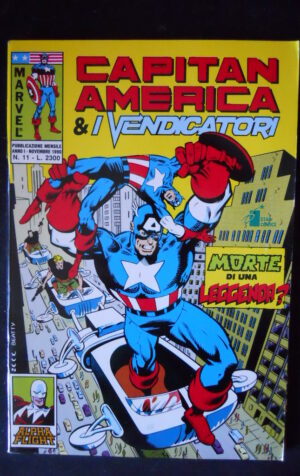 CAPITAN AMERICA & I VENDICATORI n°11 Marvel Italia [H062]
