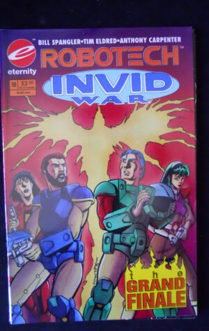 ROBOTECH Invid War  #18 1993 Eternity Comics  [SA54]