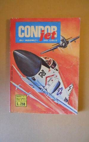 CONDOR JET Gli Indomiti del cielo n°3 1974 edizioni Metro  [C65]