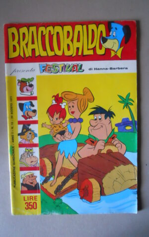 Braccobaldo n°13 1977 Hanna Barbera edizioni Flash [P16]
